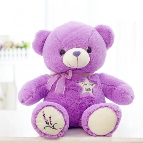 Gấu bông Teddy Lavender-1m