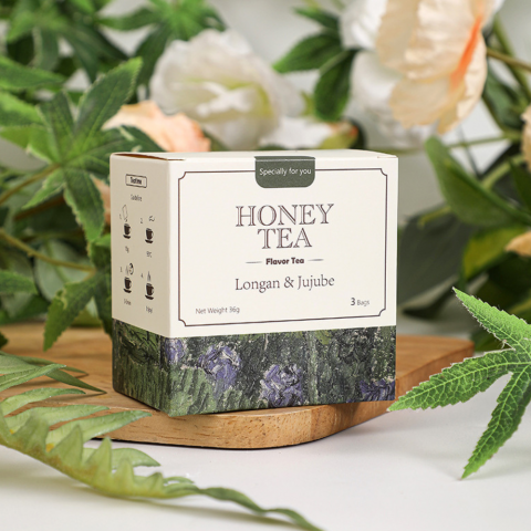 Trà mật ong long nhãn táo đỏ