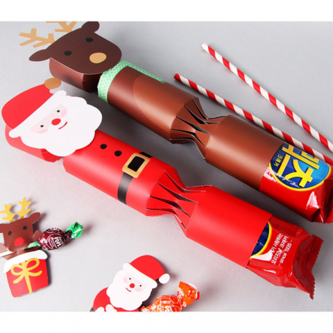 Set 10 ống đựng kẹo GIáng sinh (Chưa gồm kẹo bên trong)