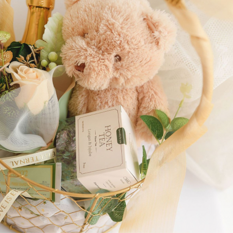 Trà mật ong long nhãn táo đỏ