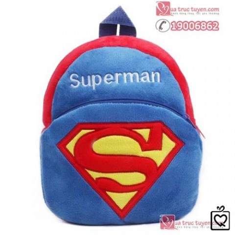 Balo hình siêu nhân Superman - loại nhỏ ( bé 0-2 tuổi )