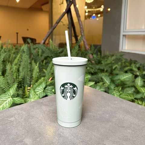 Cốc giữ nhiệt Starbucks 500ml kèm ống hút