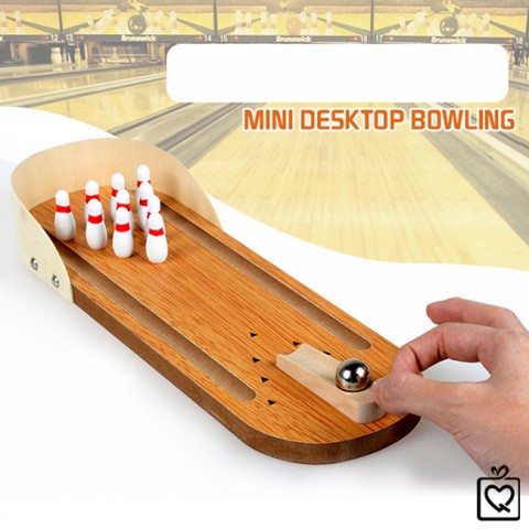 Đồ chơi gỗ bowling mini