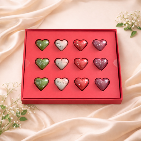 Socola Valentine Tình yêu muôn màu 12 viên SO12