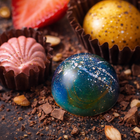 Socola Valentine Tình yêu màu nắng Hộp 9 viên - SO09