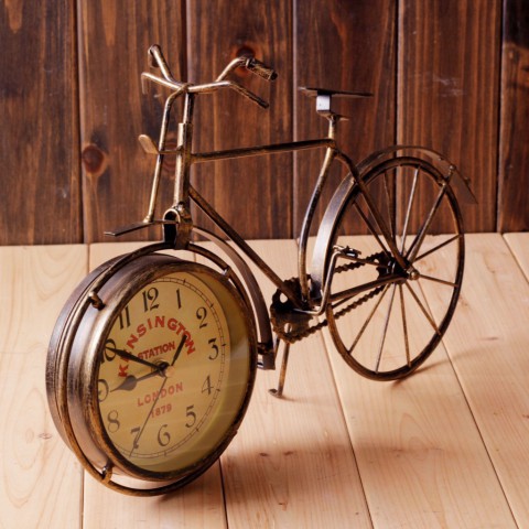 Đồng hồ để bàn xe đạp cổ vintage 1879