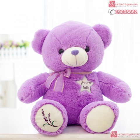 Gấu bông Teddy Lavender-1m2