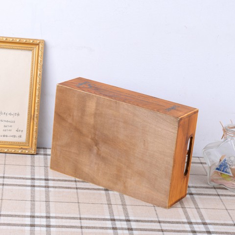 Hộp gỗ vintage đựng đồ 6 ngăn