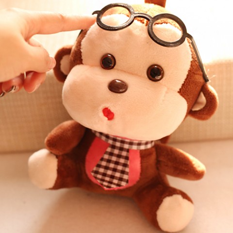 Khỉ bông đeo kính-nau