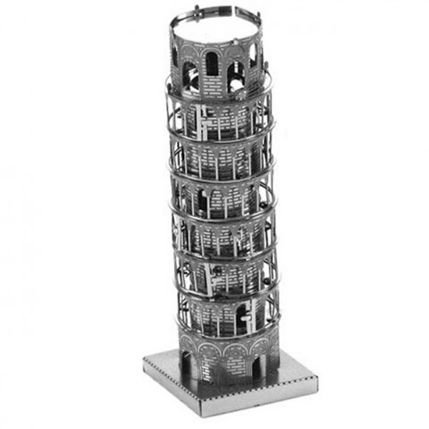 Mô hình lắp ghép kim loại 3D Metal - Tháp nghiêng Pisa