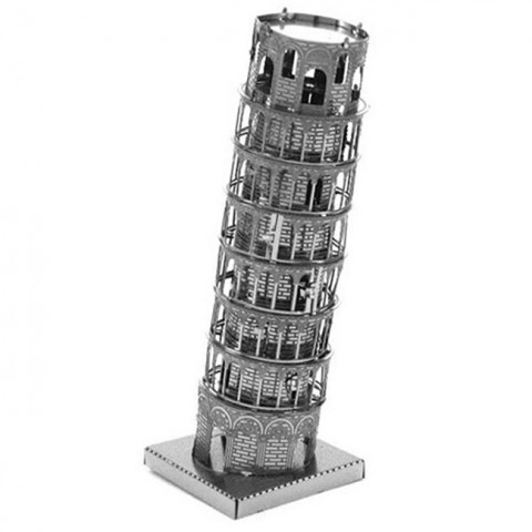Mô hình lắp ghép kim loại 3D Metal - Tháp nghiêng Pisa