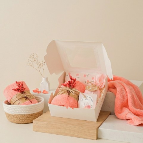 Set quà tặng luvgift Peachy Calm Luv243