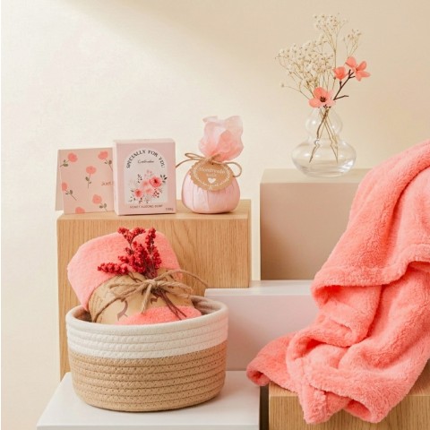 Set quà tặng luvgift Peachy Calm Luv243