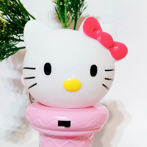 Quạt phun sương mini cầm tay Hello Kitty