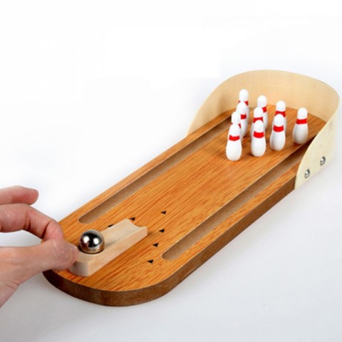 Đồ chơi gỗ bowling mini