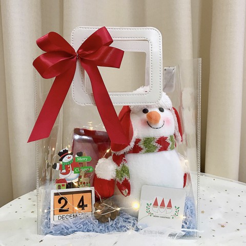 Quà Giáng Sinh LuvGift Snowman - Túi quà trong suốt Luv54