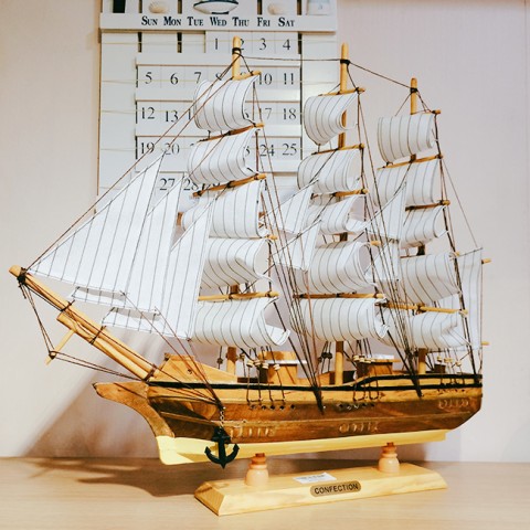 Mô hình thuyền buồm 50A1 - 50cm