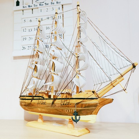 Mô hình thuyền buồm 50A1 - 50cm