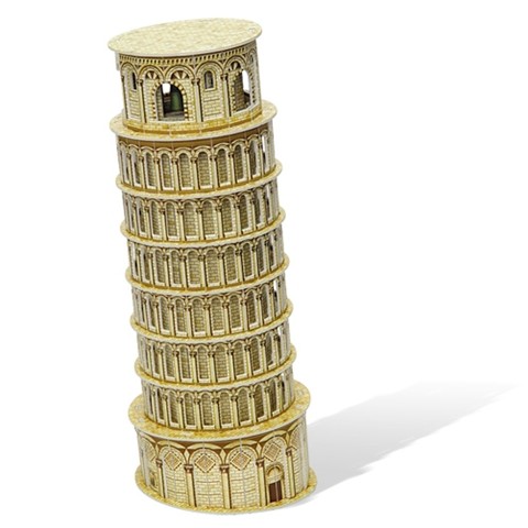 Xếp hình 3D-Tháp nghiêng Pisa (Ý) (30 mảnh) MC053h