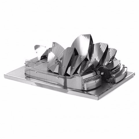 Mô hình lắp ghép kim loại 3D Metal-Nhà hát Sydney