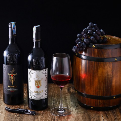 Rượu vang Ý Juliet Merlot Malvasia Nera - Kèm hộp rượu gỗ đơn