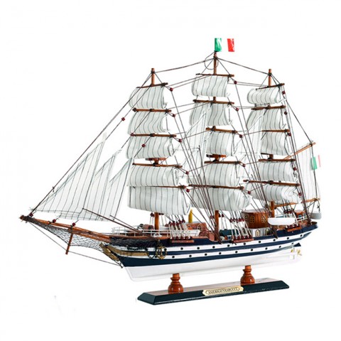 Mô hình thuyền gỗ Amerigo Vespucci 65cm FJ65B3