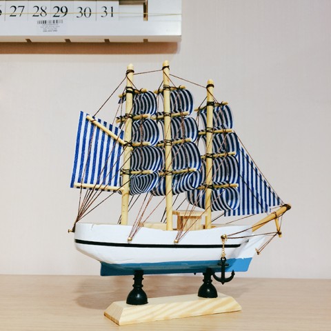 Mô hình thuyền hải quân 20cm