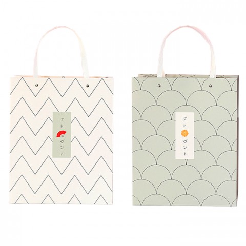Túi đựng quà kiểu Nhật Bản hình chữ nhật đứng bằng giấy