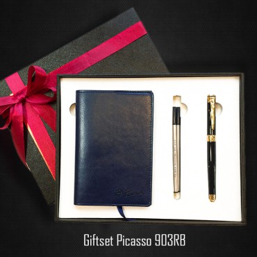 Bút Picasso Hộp quà 1 bút kèm sổ da 903RB