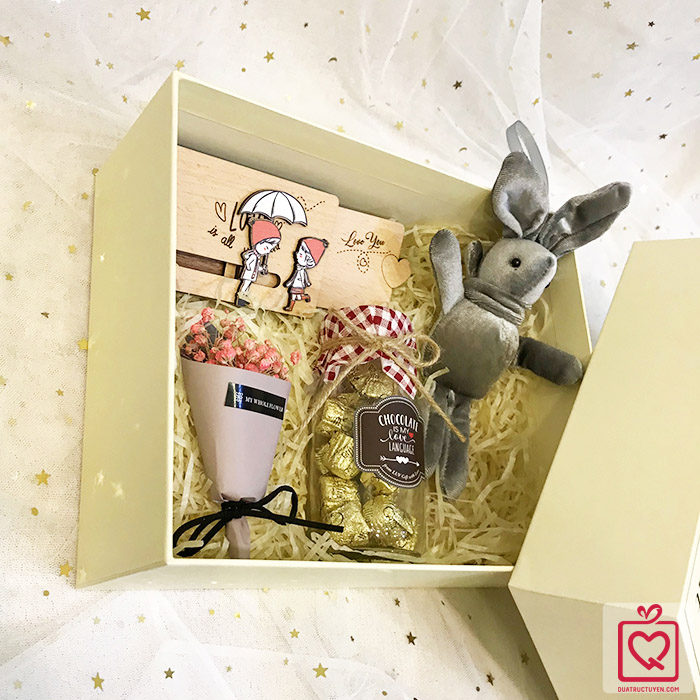 Bộ quà tặng Valentine - Honey Bunny