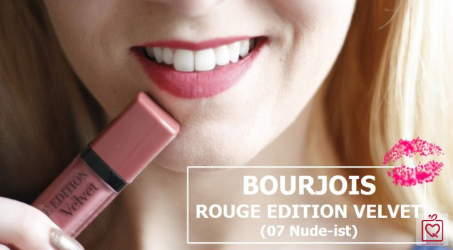 Son lì Velvet 07 Bourjois Rouge Edition Nude Ist (Hồng Nude)
