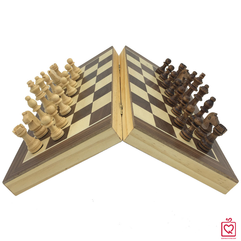 bàn cờ vua gỗ
