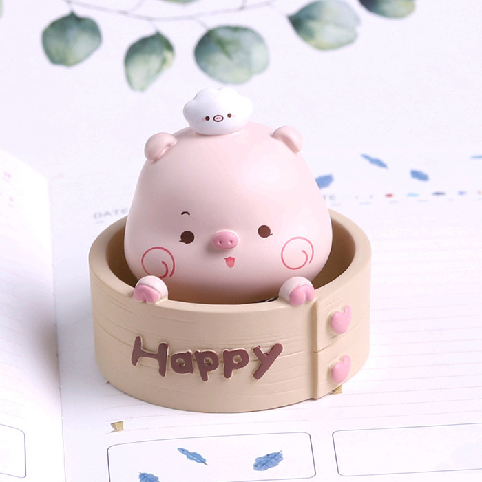 Mô hình Heo con lắc lư Cute Pig