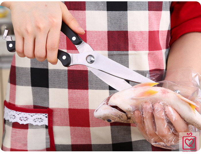 Kéo cắt thịt gà thép không gỉ cao cấp 