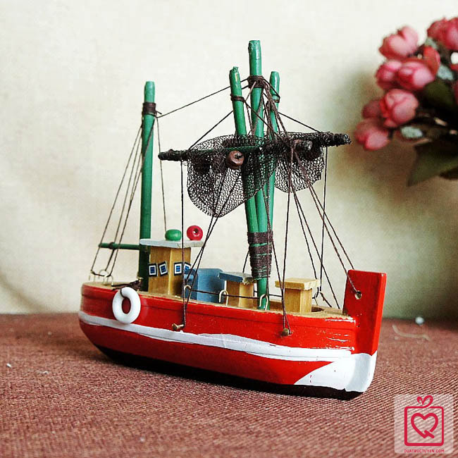 mô hình thuyền đánh cá