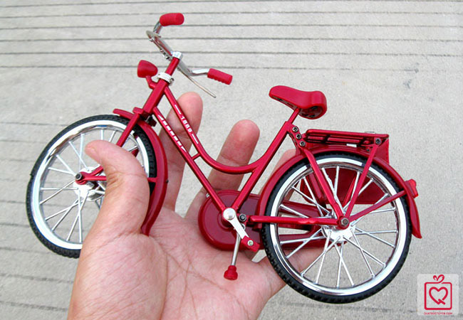 mô hình xe đạp cổ